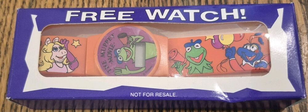 Vintage 1981 Muppet Movie Promotional Watch NEW in Original Box